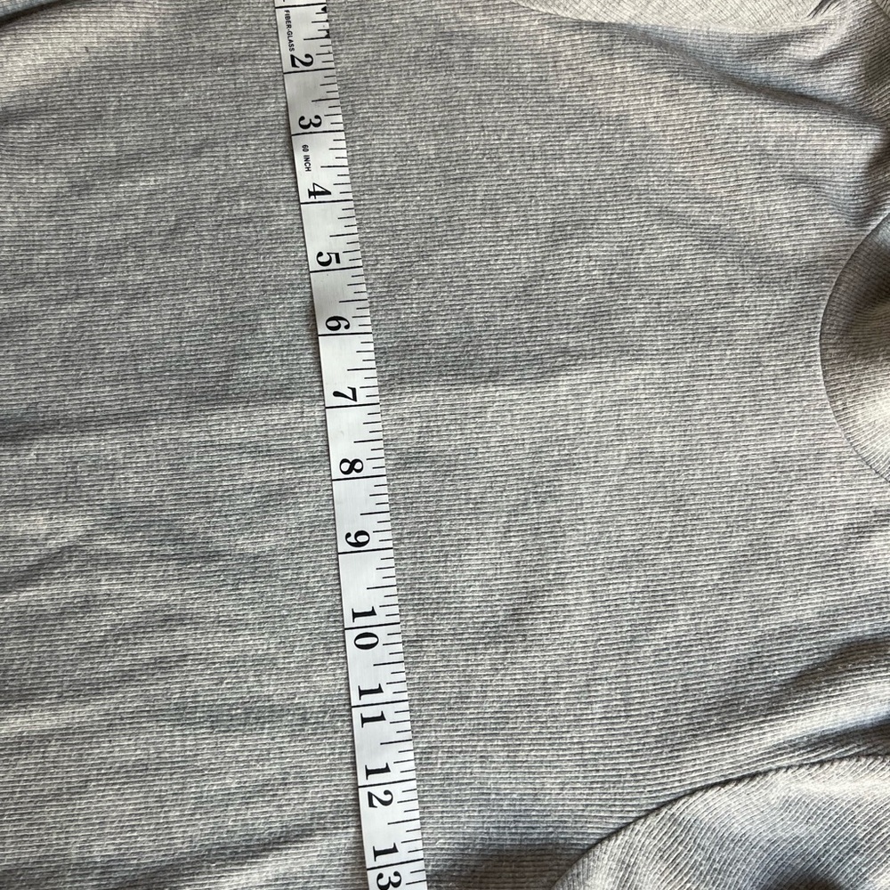 Abercrombie & Fitch Heather Gray Long Sleeve Dress - Picture 7 of 11